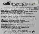 Calli Tea - Cinnamon - Natural Detox and Refreshing Beverage